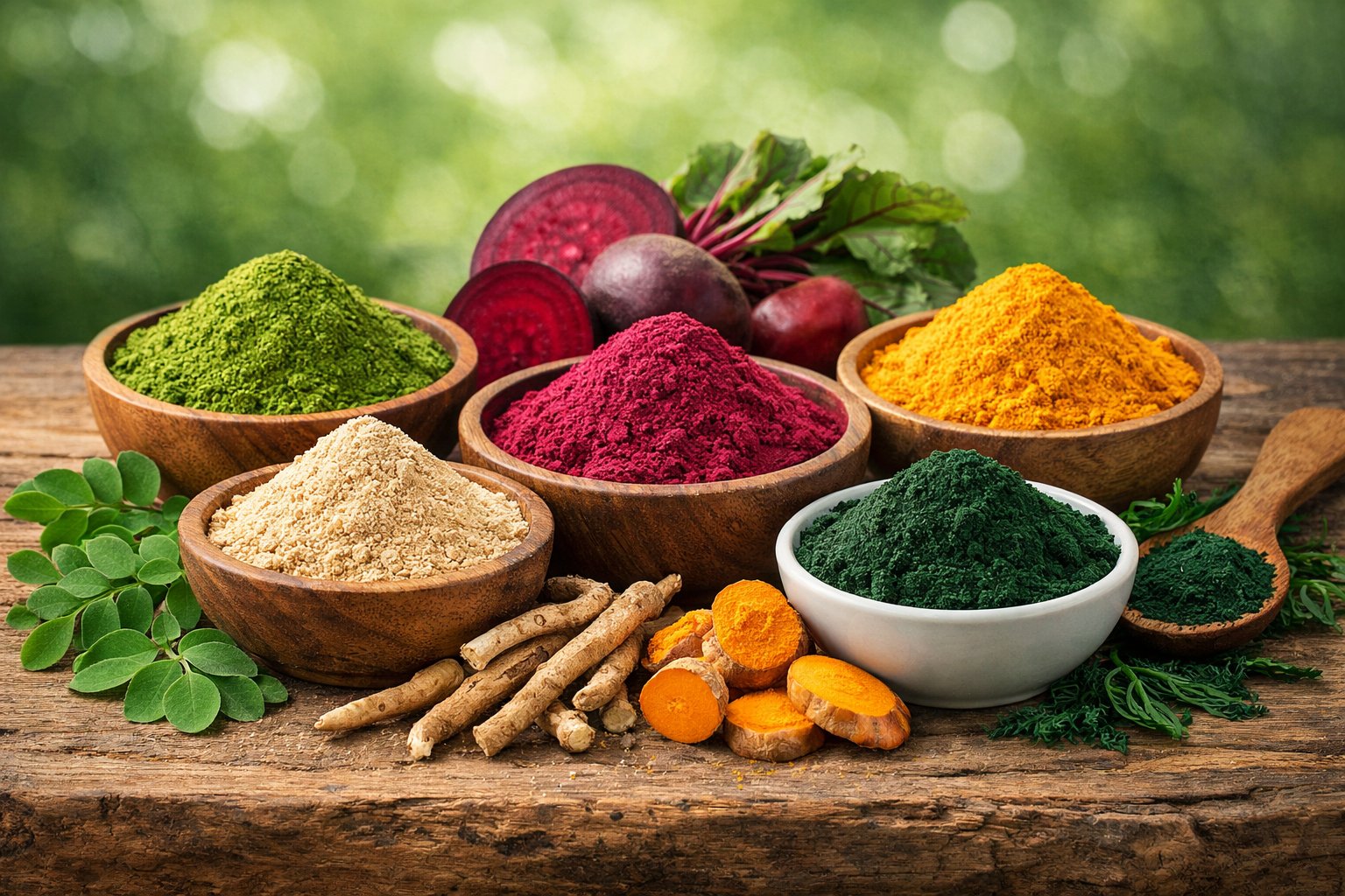 organic superfood powders exporter from India